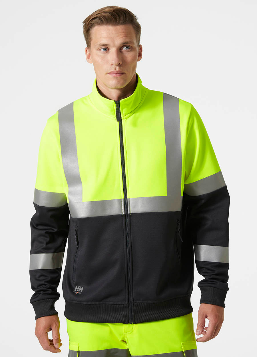 Helly Hansen Workwear 79258 Addvis Zip Sweatshirt Class 1
