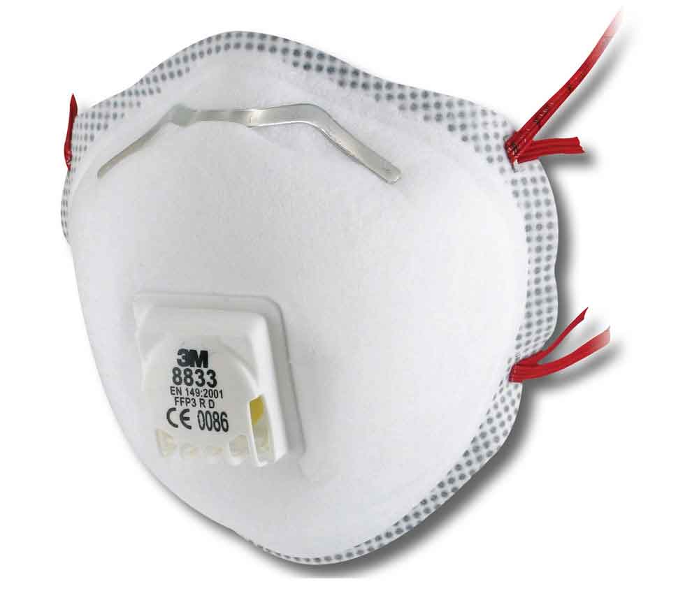 3M 8833SP Mask Ffp3V PK 5