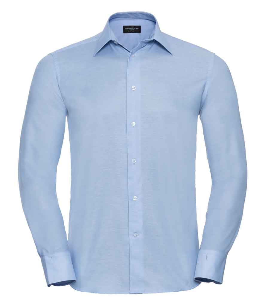Russell Collection 922M Long Sleeve Tailored Oxford Shirt
