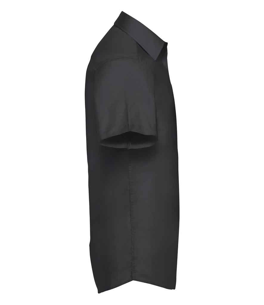 Russell Collection 923M Short Sleeve Tailored Oxford Shirt