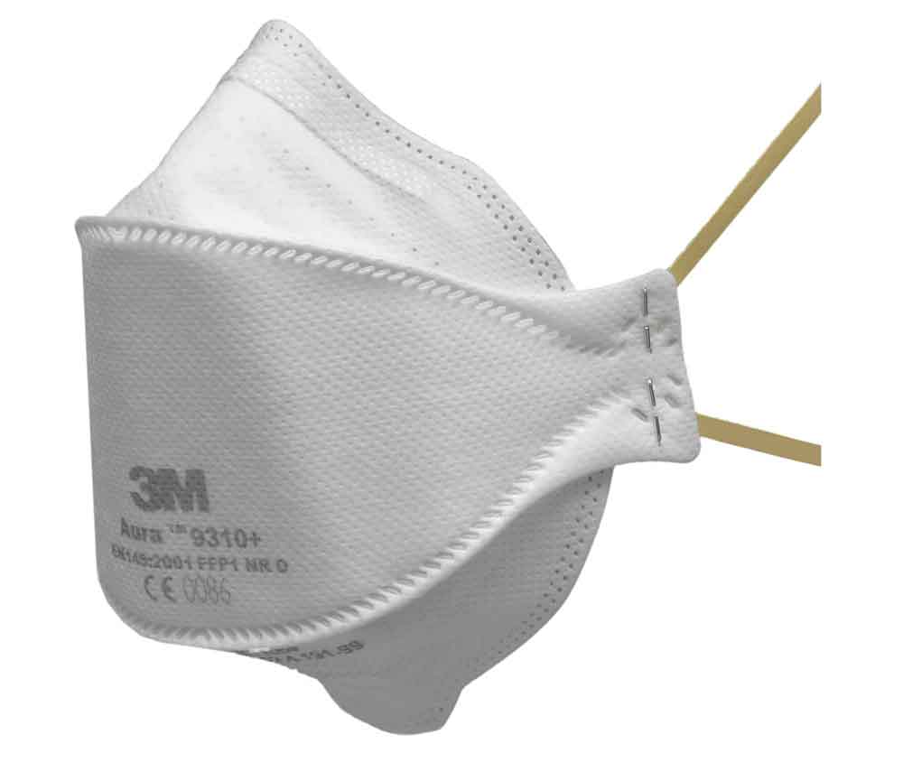 3M 9310PLUS+ Aura Ffp1 Fold Flat PK 20
