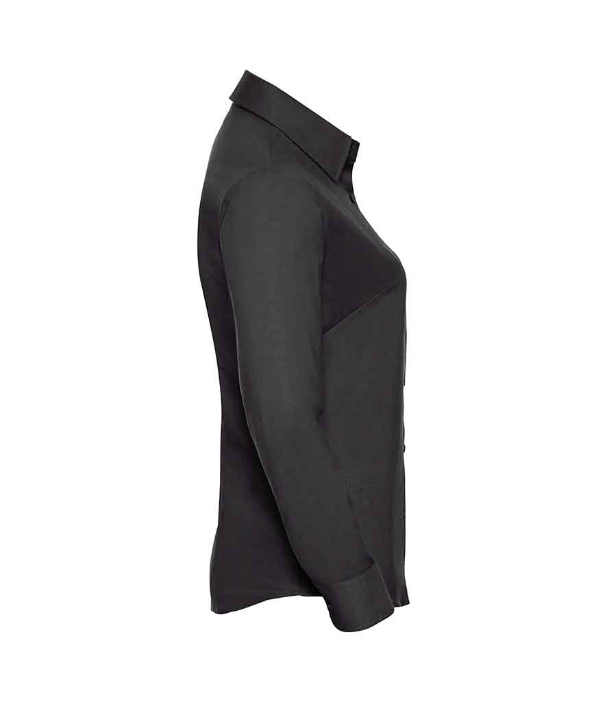 Russell Collection 932F Ladies Oxford Long Sleeve Shirt