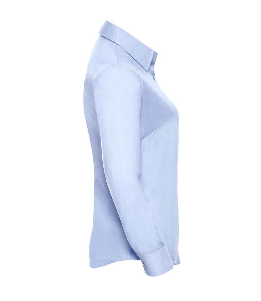 Russell Collection 932F Ladies Oxford Long Sleeve Shirt