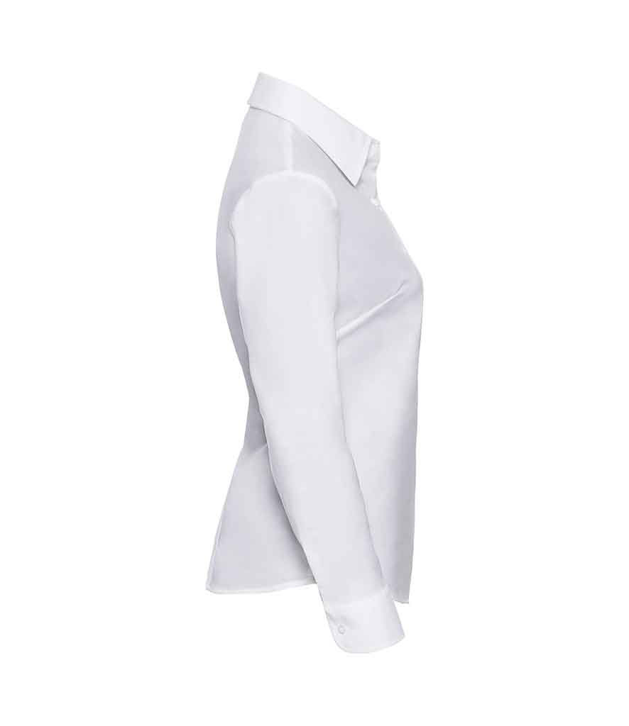 Russell Collection 932F Ladies Oxford Long Sleeve Shirt