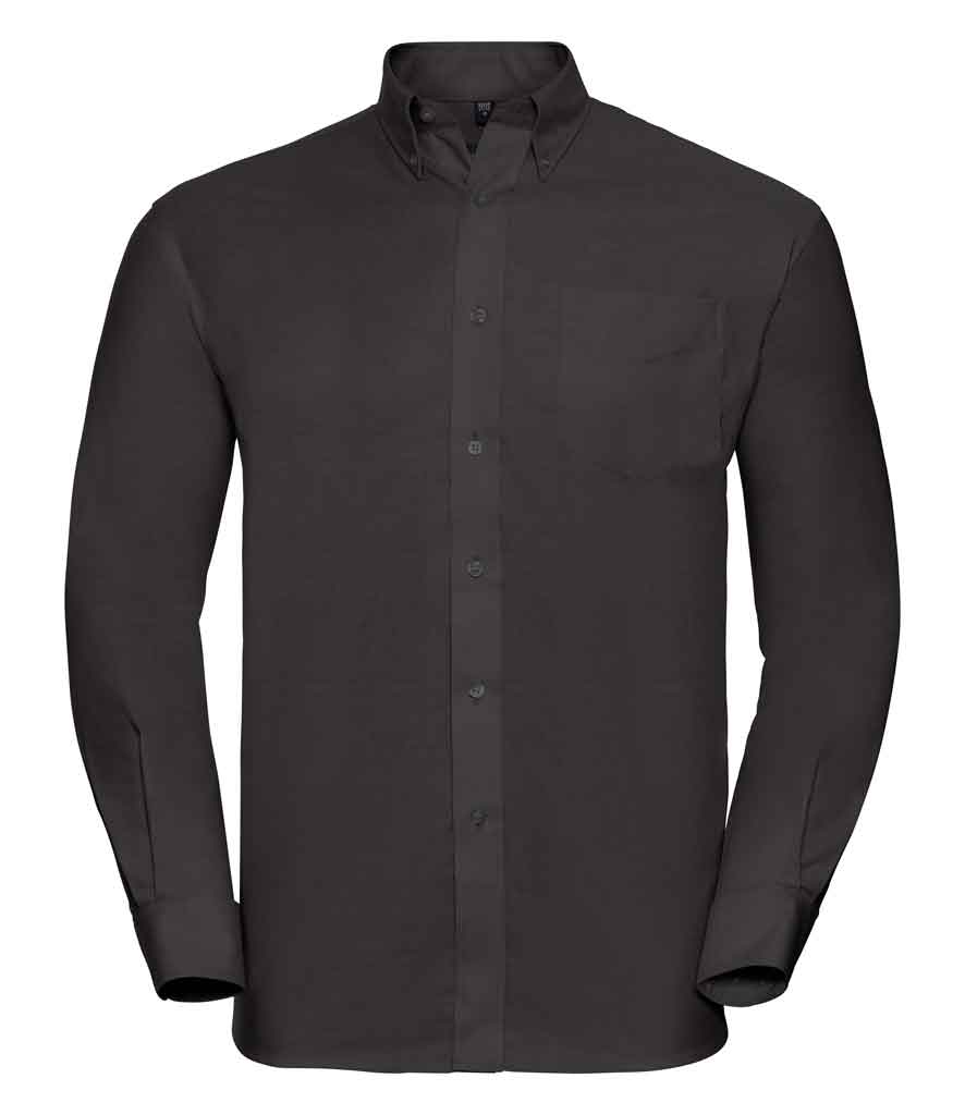 Russell Collection 932M Oxford Long Sleeve Shirt