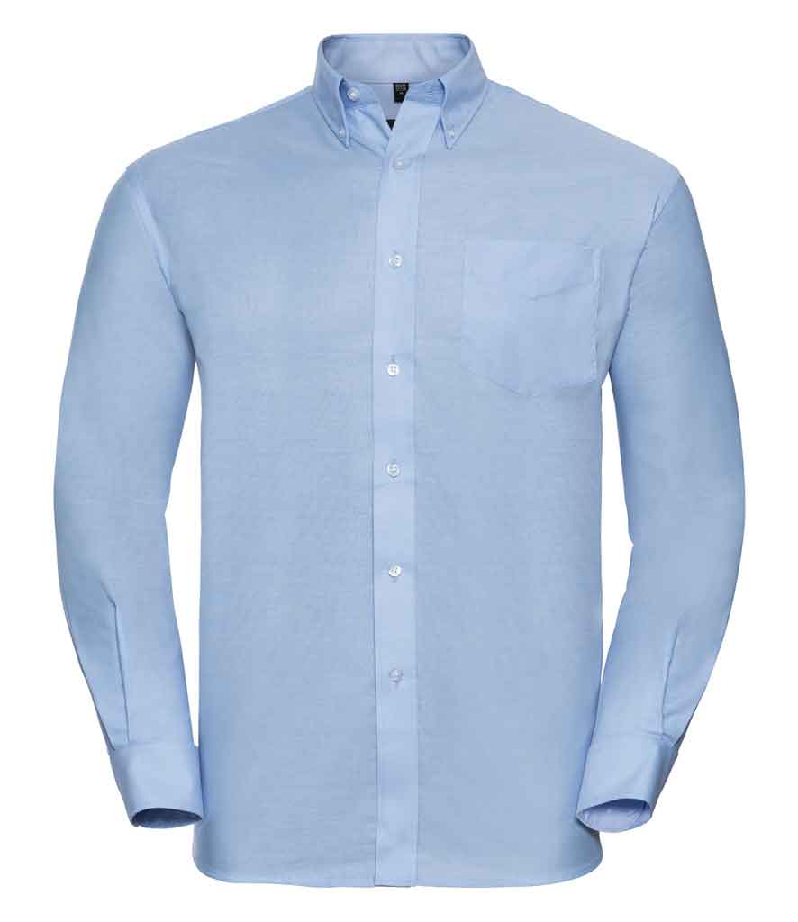 Russell Collection 932M Oxford Long Sleeve Shirt