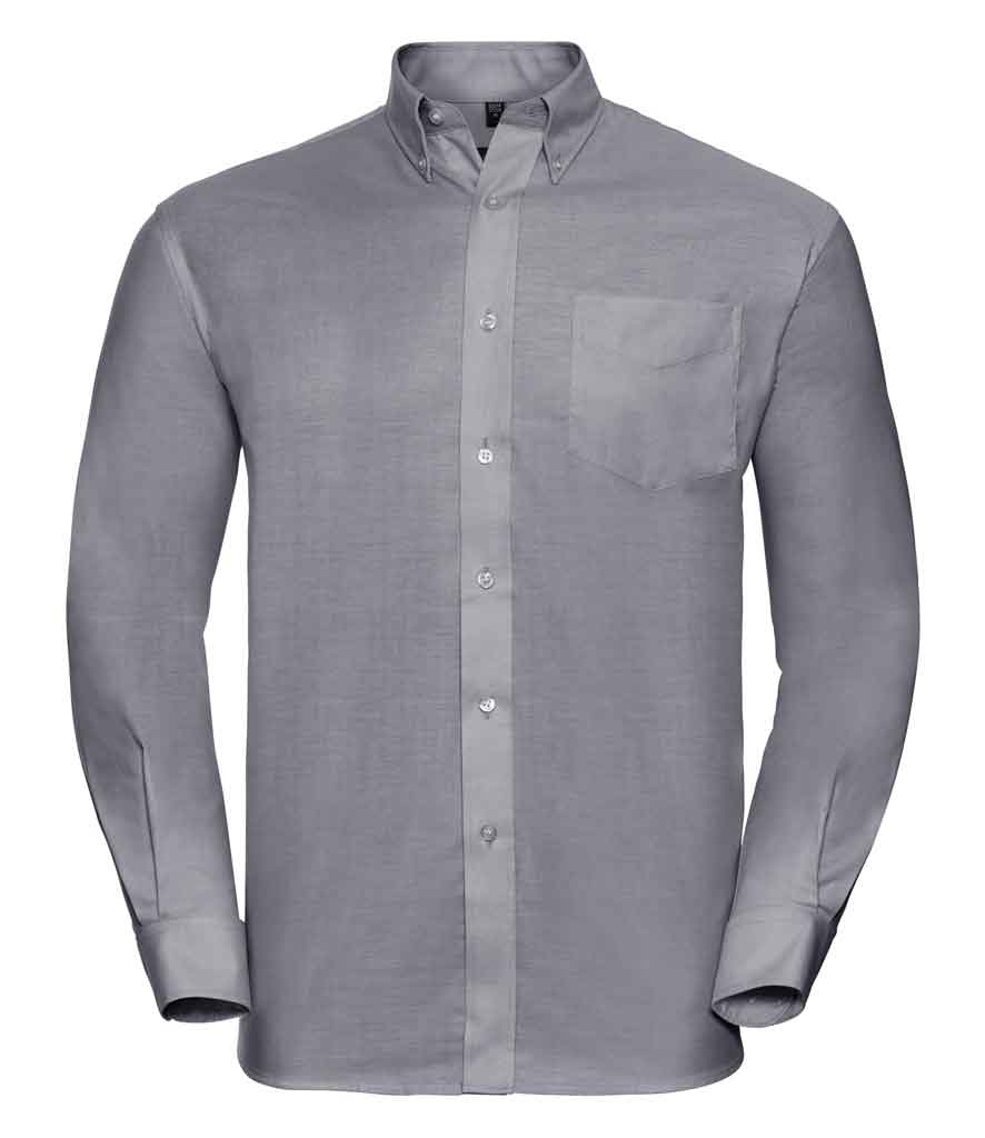 Russell Collection 932M Oxford Long Sleeve Shirt
