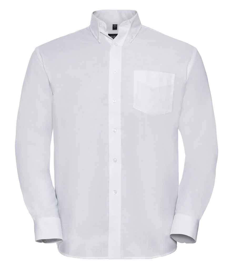 Russell Collection 932M Oxford Long Sleeve Shirt