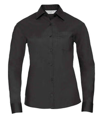 Russell Collection 934F Ladies Long Sleeve Shirt