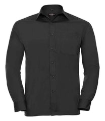Russell Collection 934M Long Sleeve Poplin Shirt