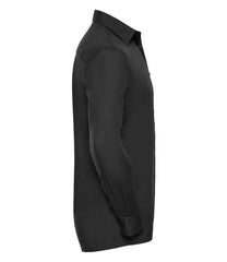 Russell Collection 934M Long Sleeve Poplin Shirt