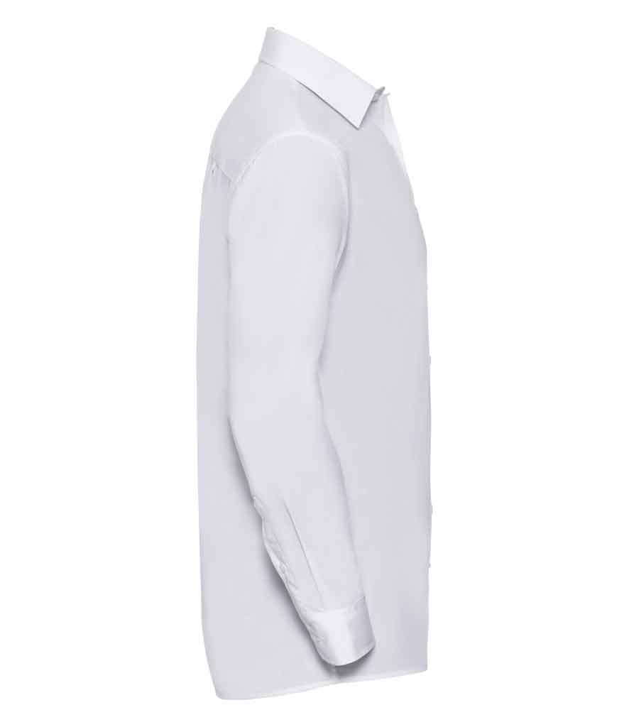 Russell Collection 934M Long Sleeve Poplin Shirt