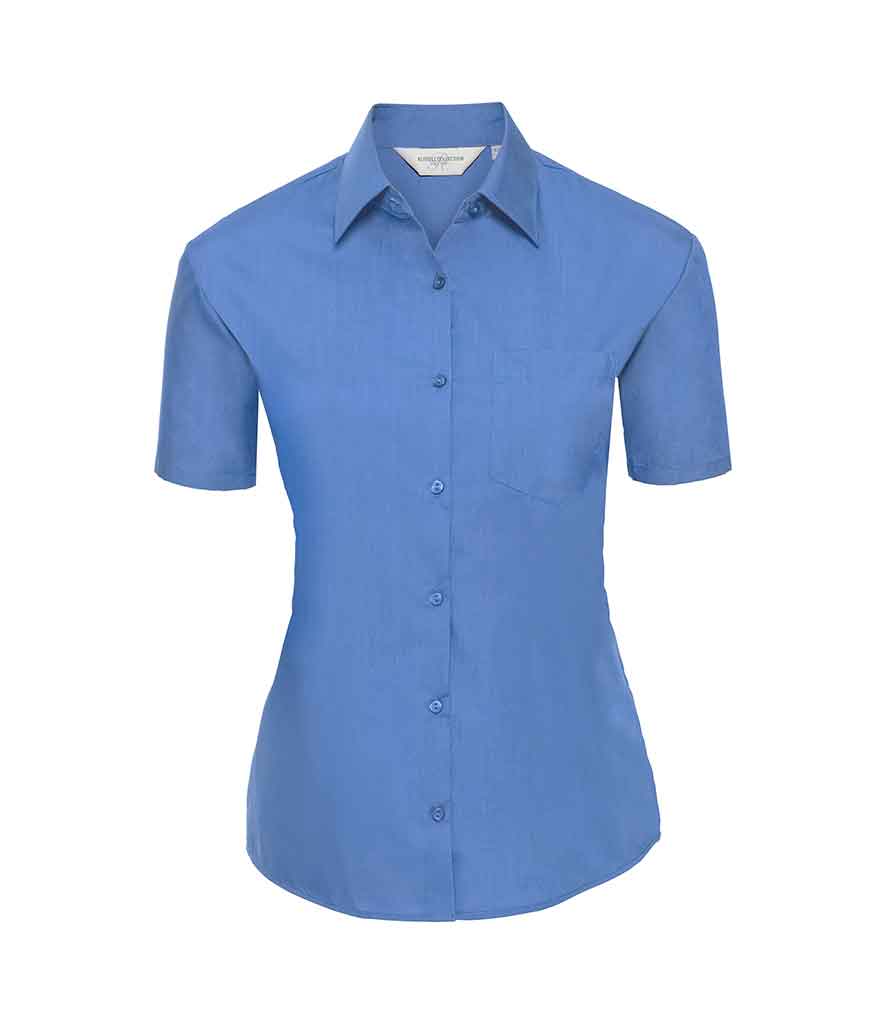 Russell Collection 935F Ladies Short Sleeve Shirt
