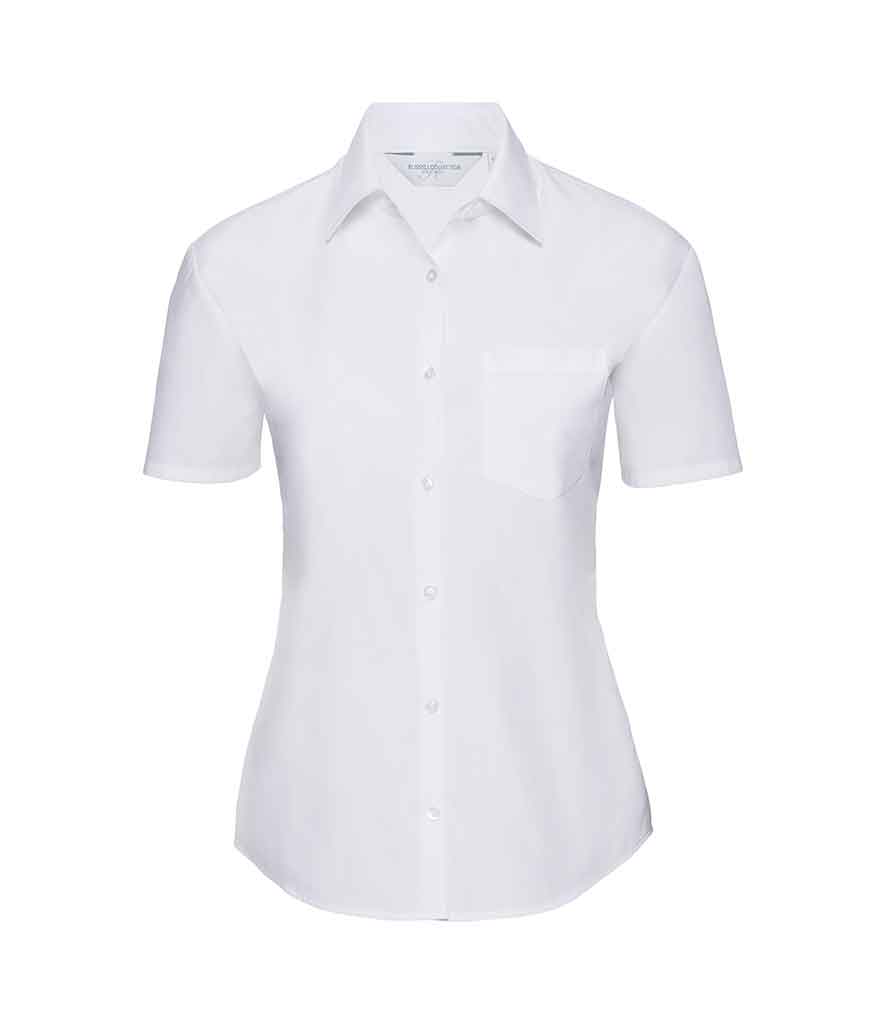 Russell Collection 935F Ladies Short Sleeve Shirt