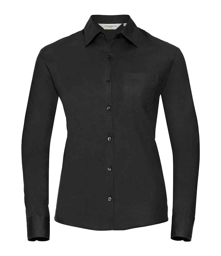 Russell Collection 936F Ladies Long Sleeve Shirt