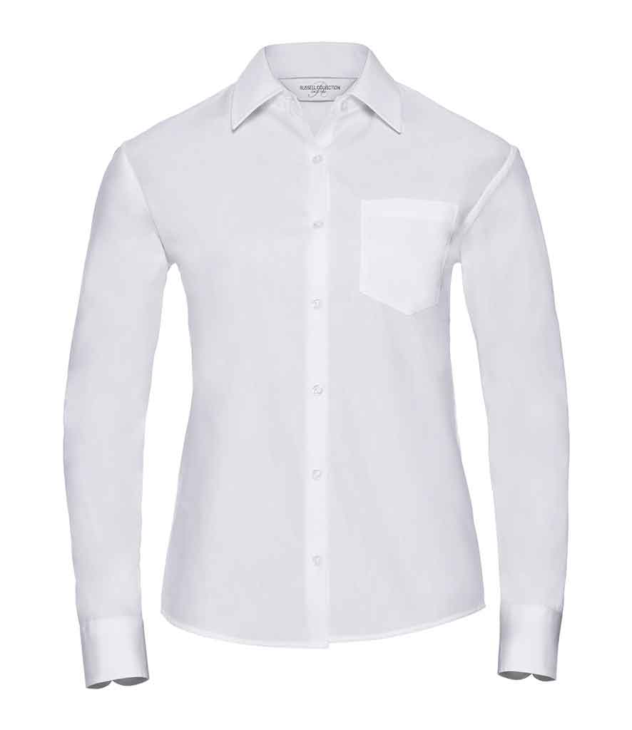Russell Collection 936F Ladies Long Sleeve Shirt