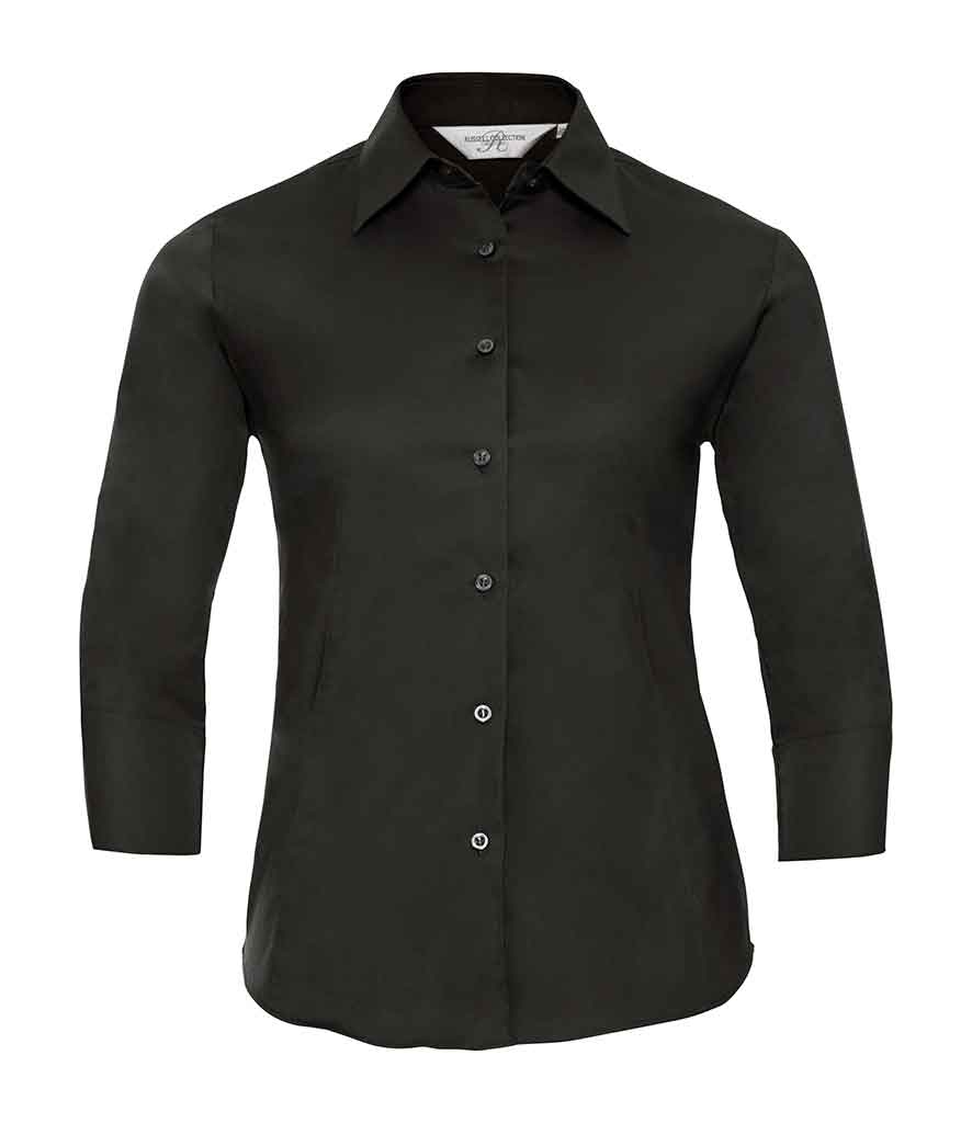 Russell Collection 946F 3/4 Sleeve Easycare Shirt