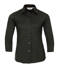 Russell Collection 946F 3/4 Sleeve Easycare Shirt