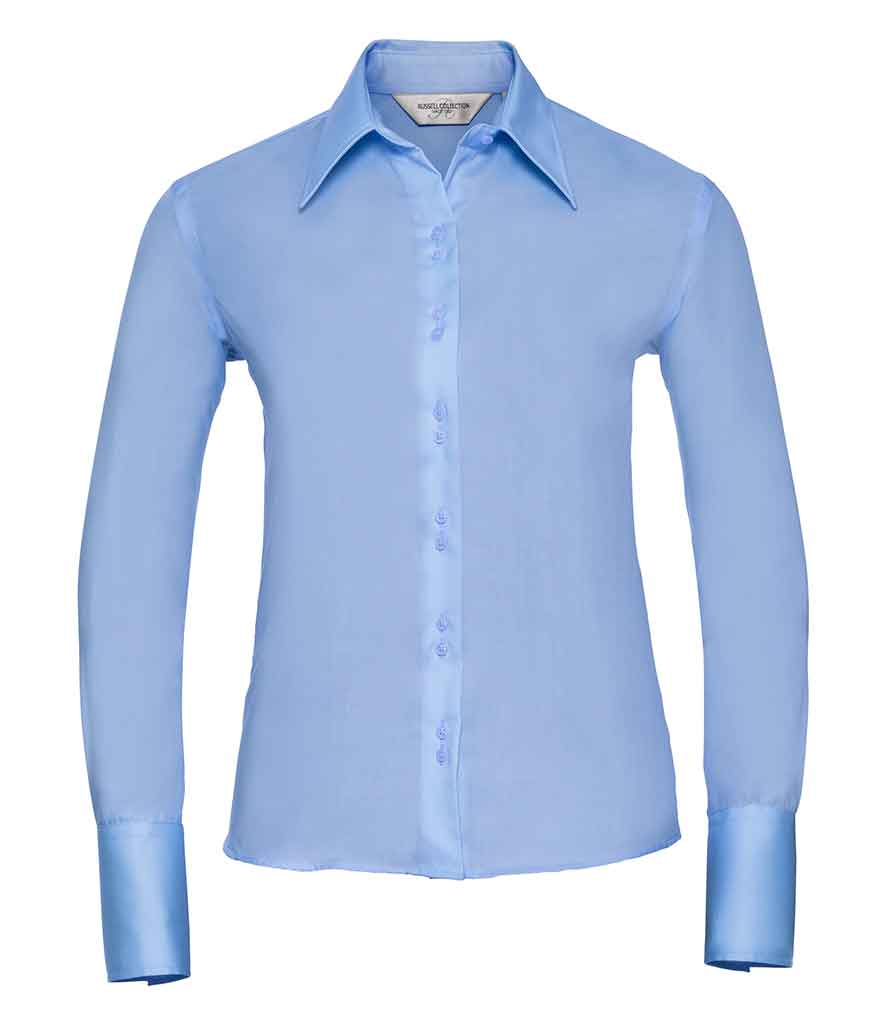 Russell Collection 956F Ladies Long Sleeve Ultimate Non-Iron Shirt