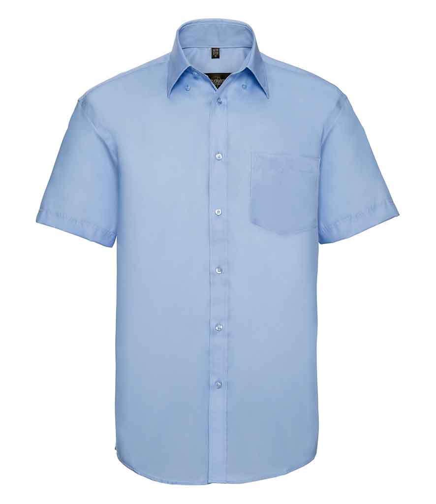 Russell Collection 957M Short Sleeve Ultimate Non-Iron Shirt