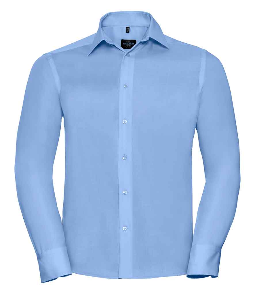 Russell Collection 958M Long Sleeve Tailored Ultimate Non-Iron Shirt