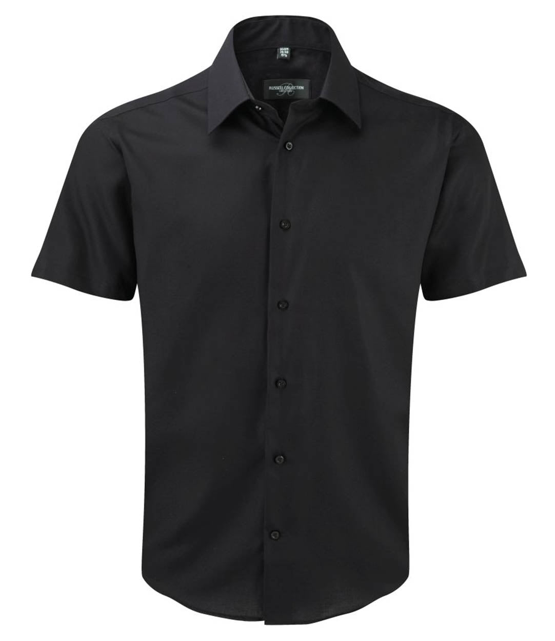 Russell Collection 959M Short Sleeve Tailored Ultimate Non-Iron Shirt