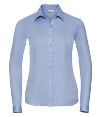 Russell Collection 962F Ladies Herringbone Shirt