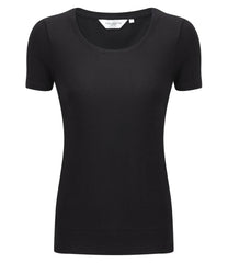 Russell Collection 991F Ladies Short Sleeve Stretch Top
