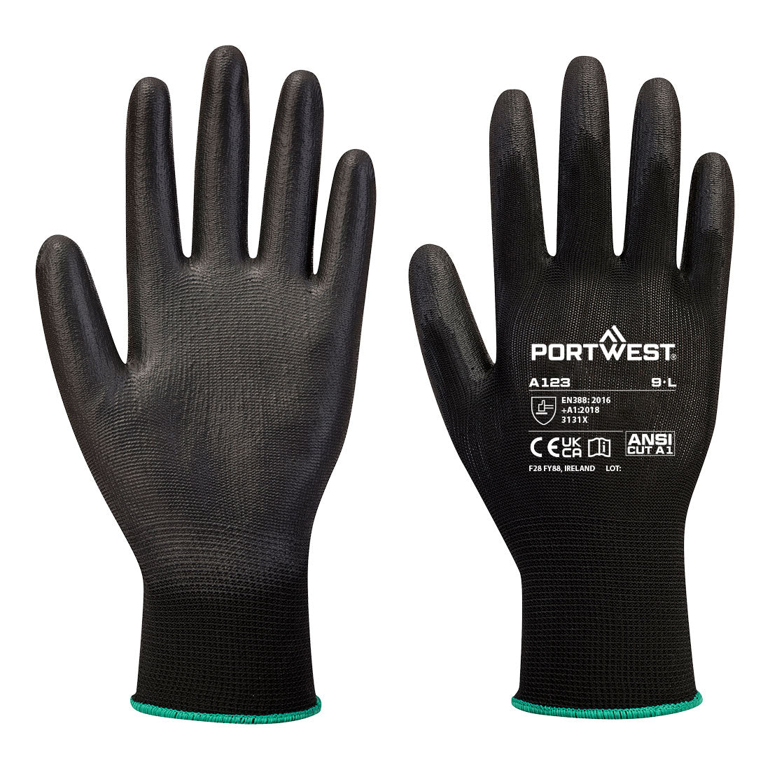 Portwest A123 PU Palm Latex Free (Pack 144)