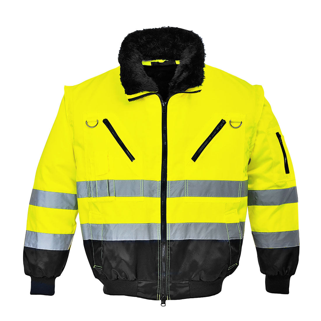 Portwest PJ50 Hi-Vis 3-in-1 Pilot Jacket