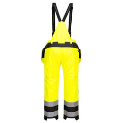 Portwest PW356 PW3 Hi-Vis Rain Bib and Brace
