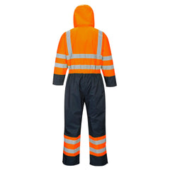 Portwest S485 Hi-Vis Contrast Coverall - Lined