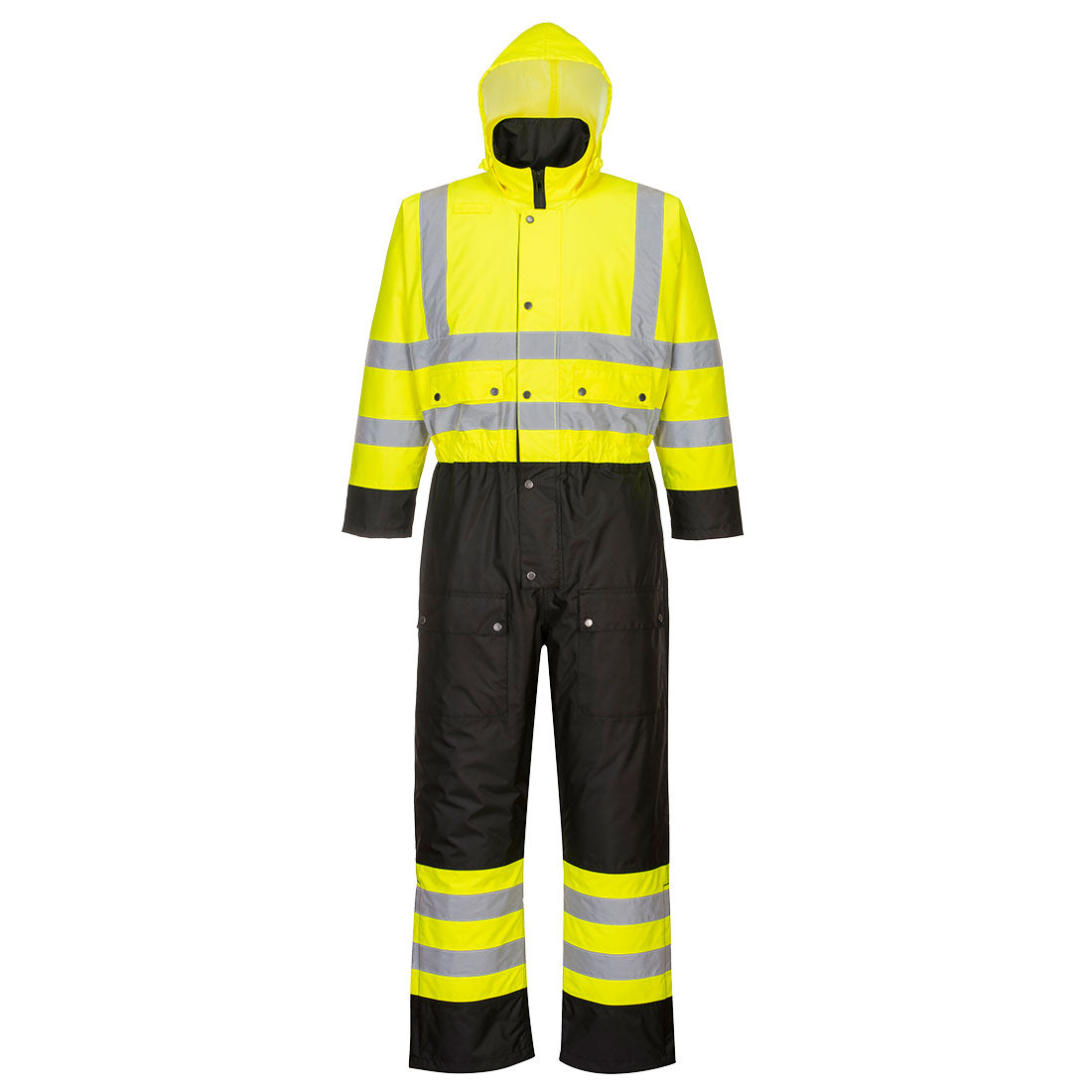Portwest S485 Hi-Vis Contrast Coverall - Lined