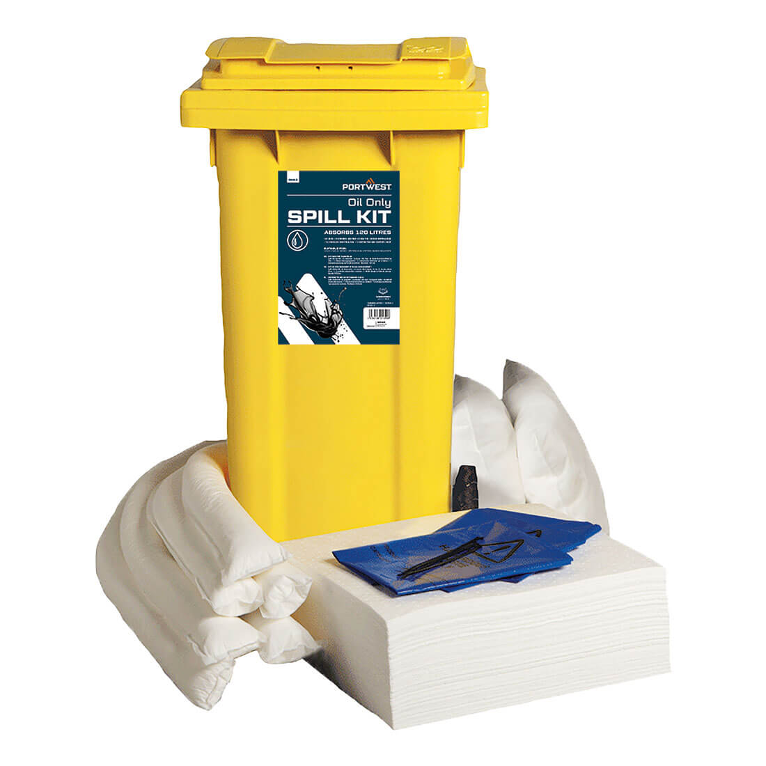 Portwest SM63 PW Spill 120L Oil Only Kit