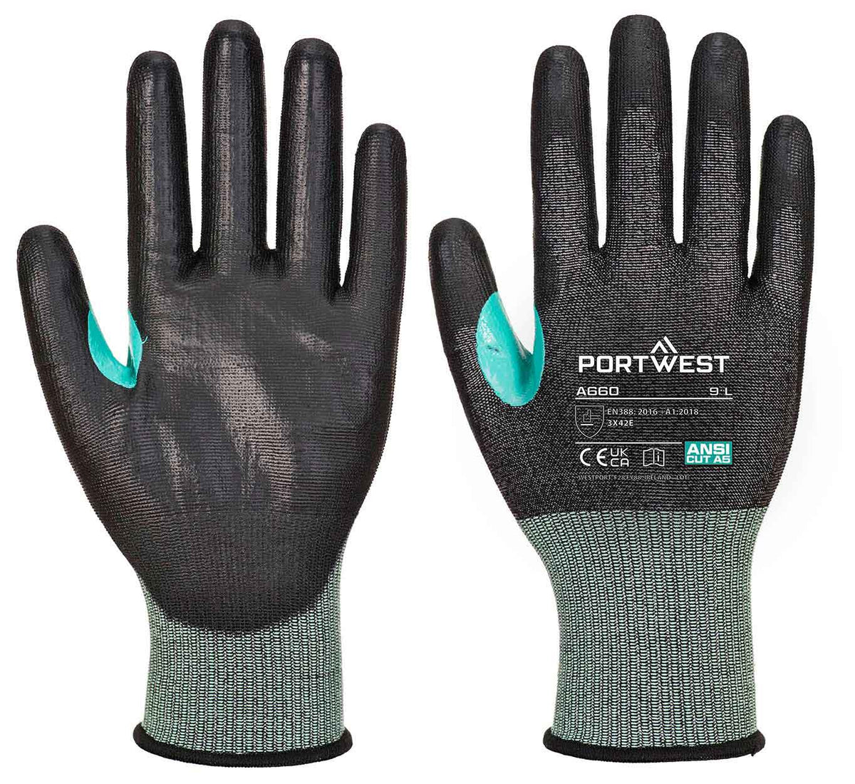 Portwest A660 VHR18 PU Cut Glove