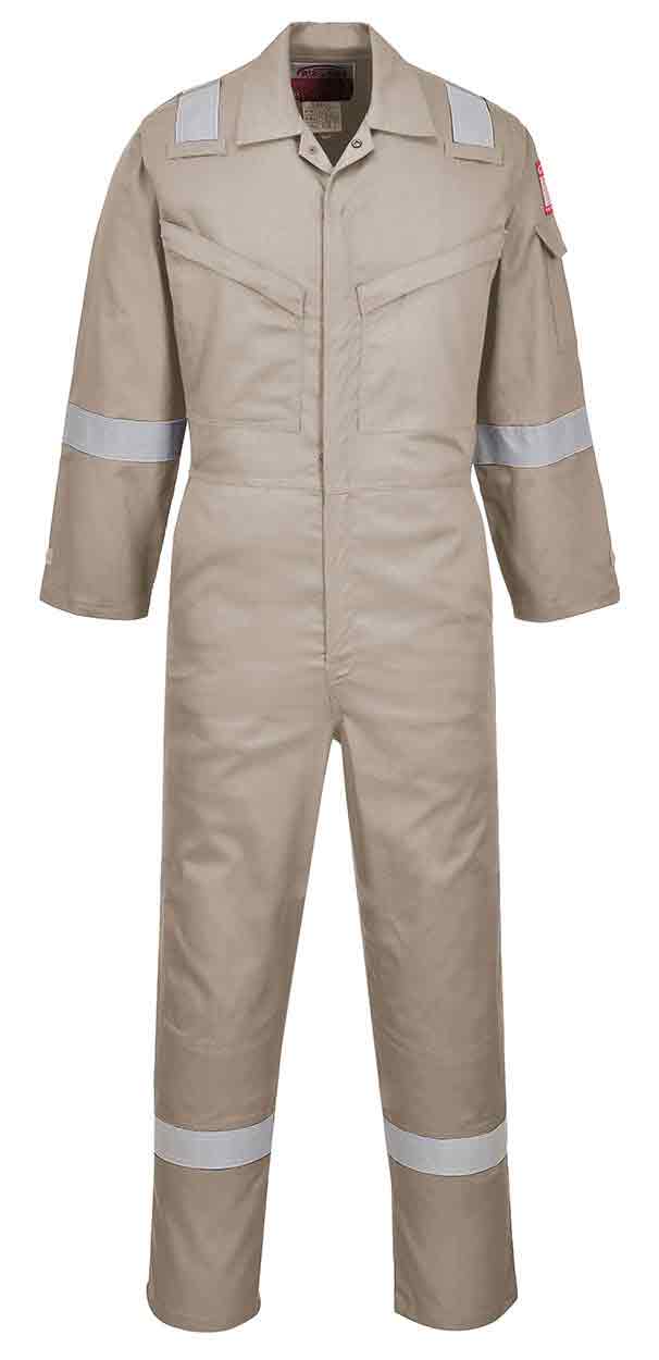 Portwest AF73 Araflame Silver Coverall