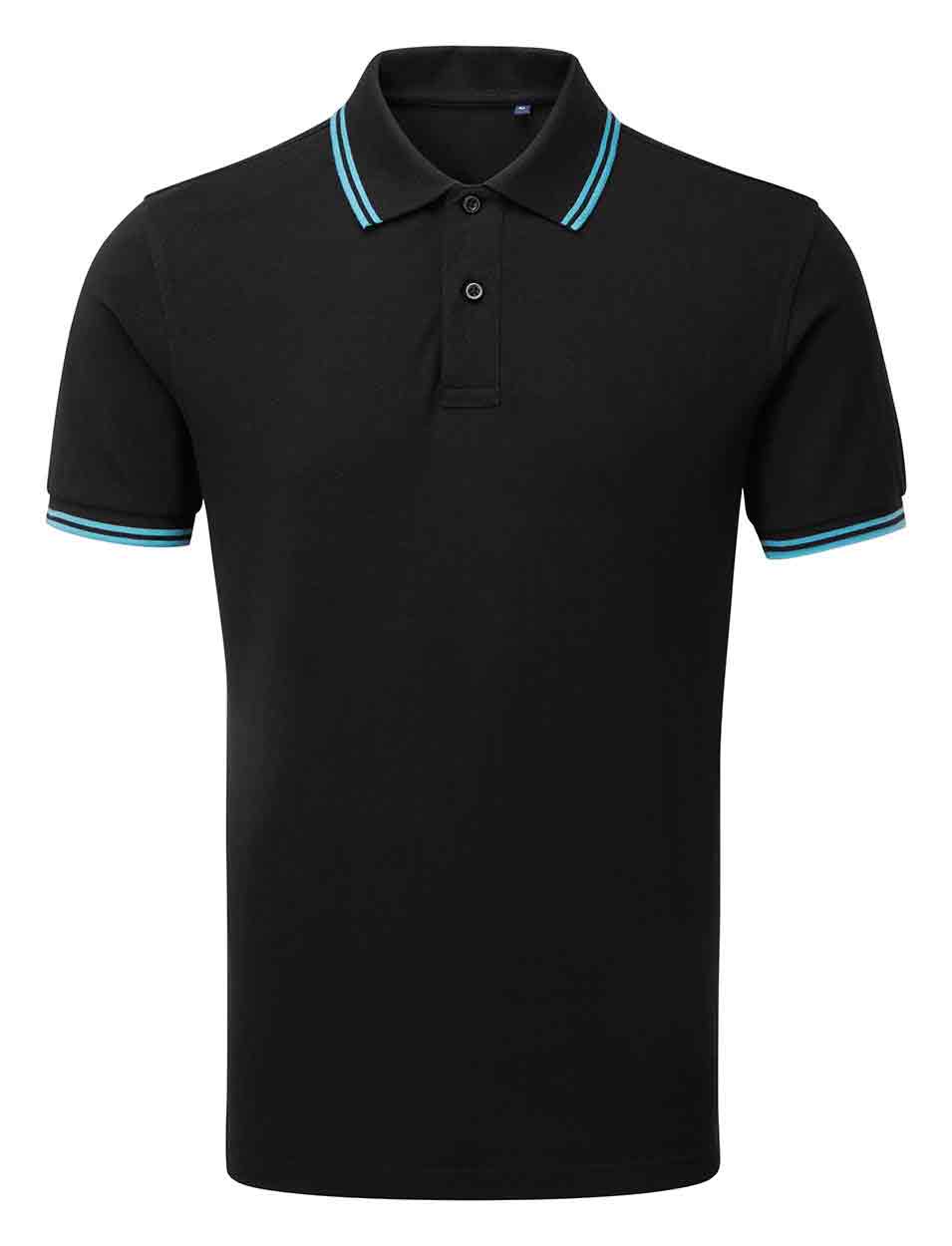 Asquith & Fox AQ011 Men's classic fit tipped polo