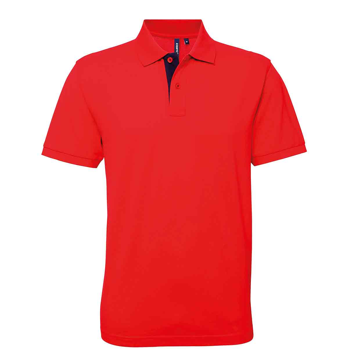 Asquith & Fox AQ012 Men's classic fit contrast polo