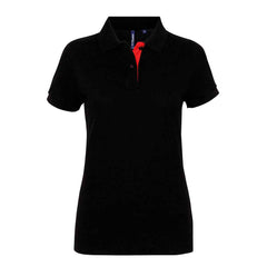Asquith & Fox AQ022 Women's contrast polo