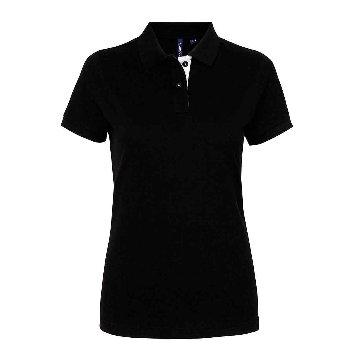 Asquith & Fox AQ022 Women's contrast polo