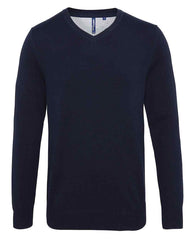 Asquith & Fox AQ042 Men's cotton blend v-neck sweater