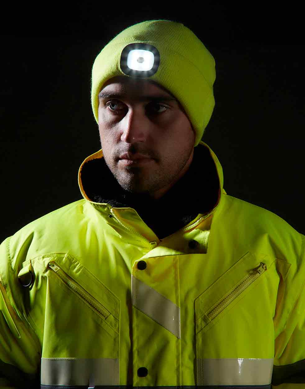 Portwest B029 Rechargeable LED Beanie