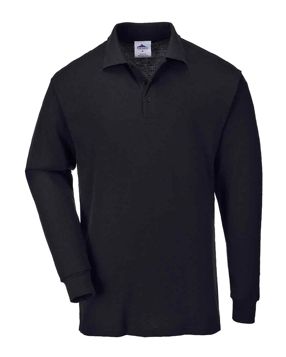 Portwest B212 Long Sleeved Polo Shirt