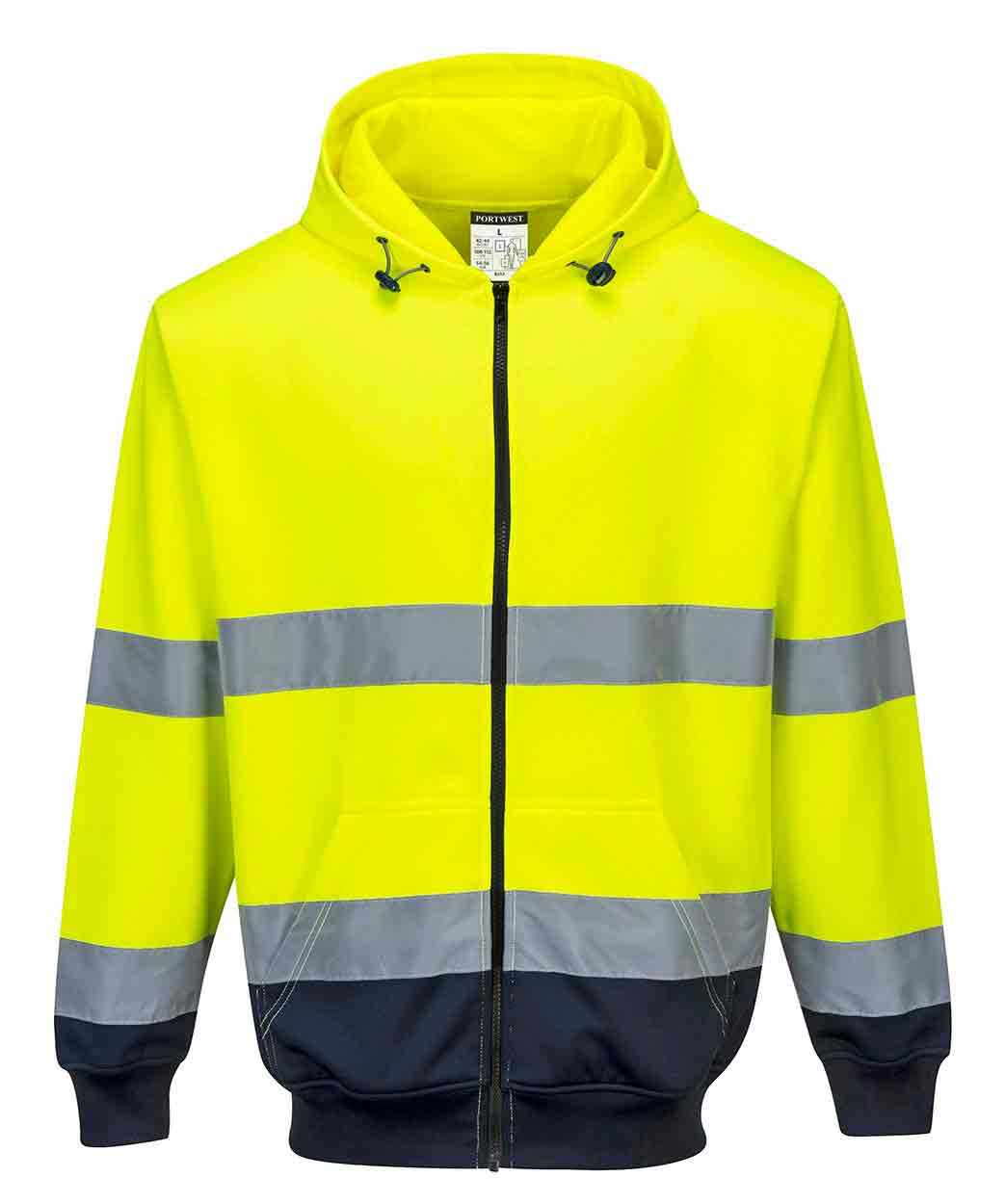 Portwest B317 Two-Tone Zip Front Hoodie