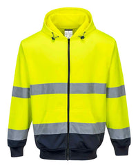 Portwest B317 Two-Tone Zip Front Hoodie