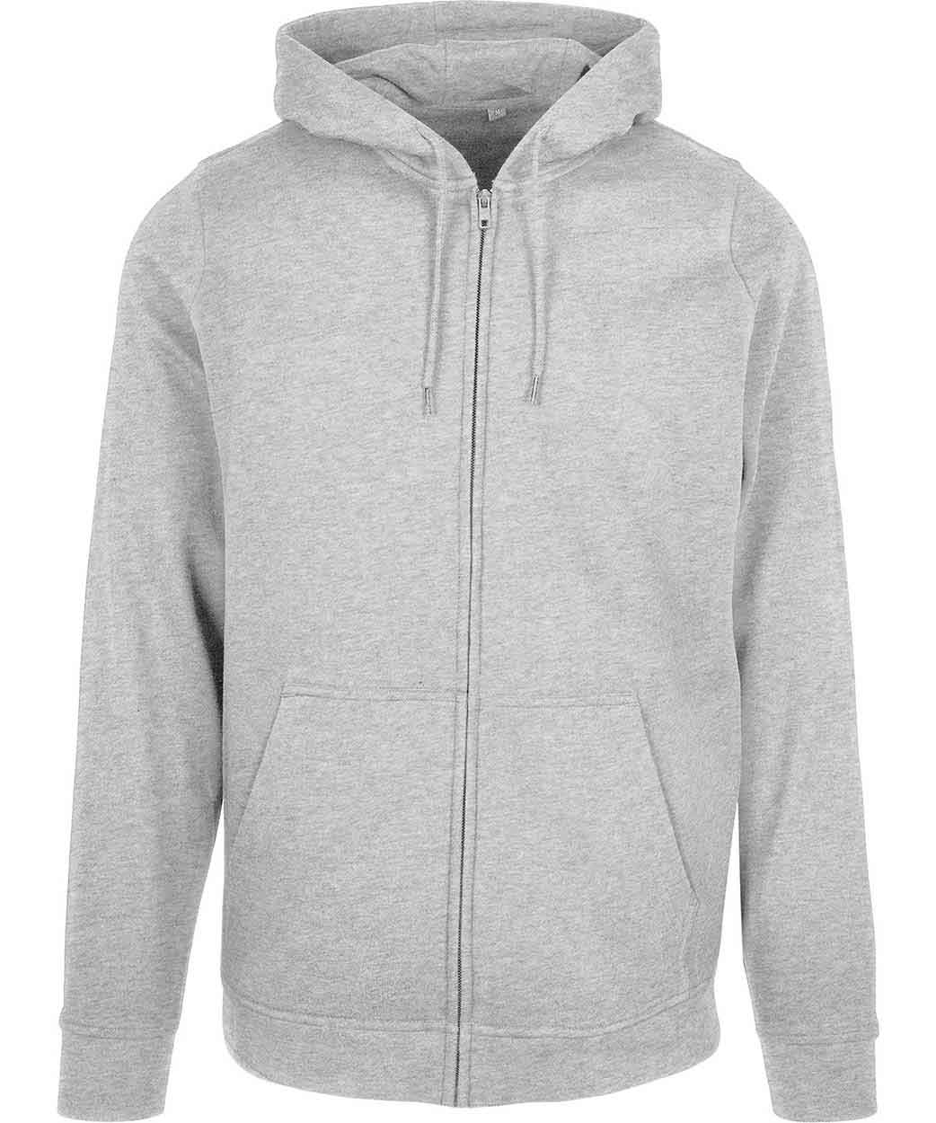 Build Your Brand Basic BB008 Basic zip hoodie