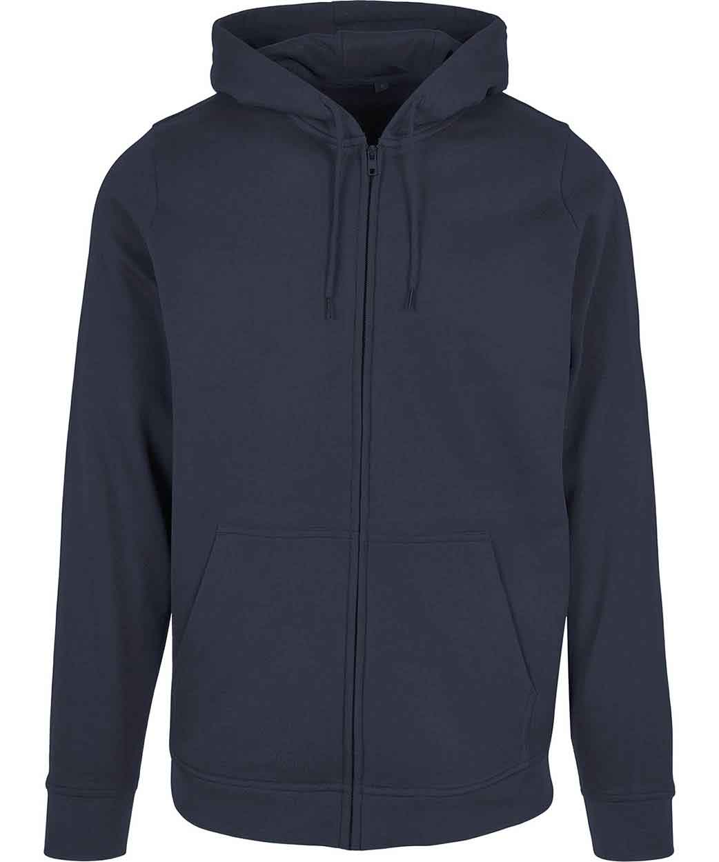 Build Your Brand Basic BB008 Basic zip hoodie