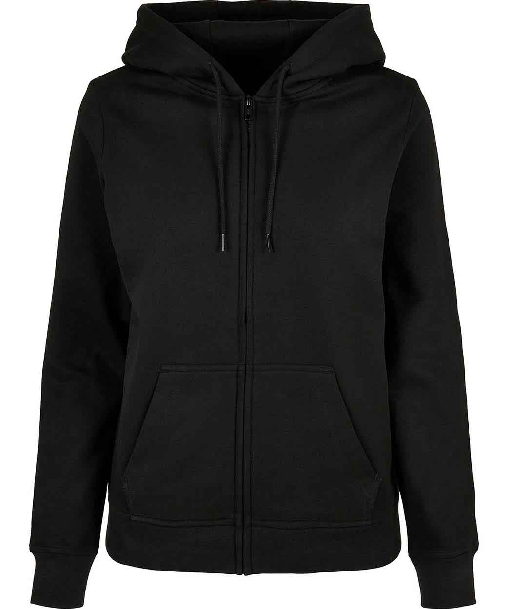 Build Your Brand Basic BB009 Women’s basic zip hoodie