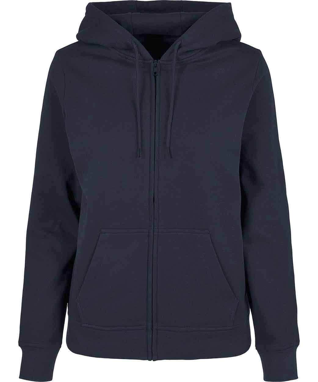 Build Your Brand Basic BB009 Women’s basic zip hoodie