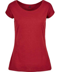Build Your Brand Basic BB013 Women's wide neck tee